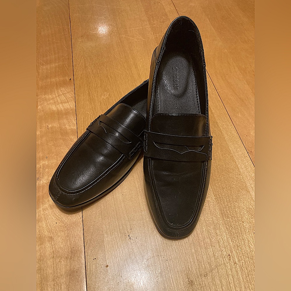SHEIN minimalist flat penny loafers women